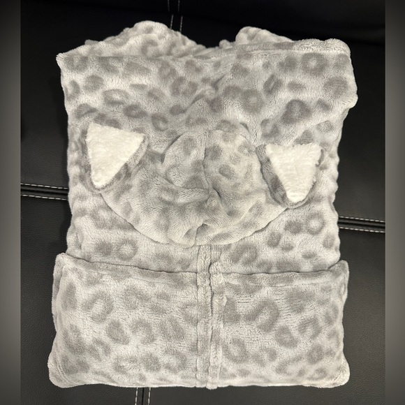 NWT Cat & Jack leopard print onesie PJ size YXL (14/16) - Picture 6 of 6